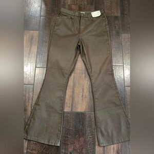 NWT ANA Coated High Rise Flare Jeans